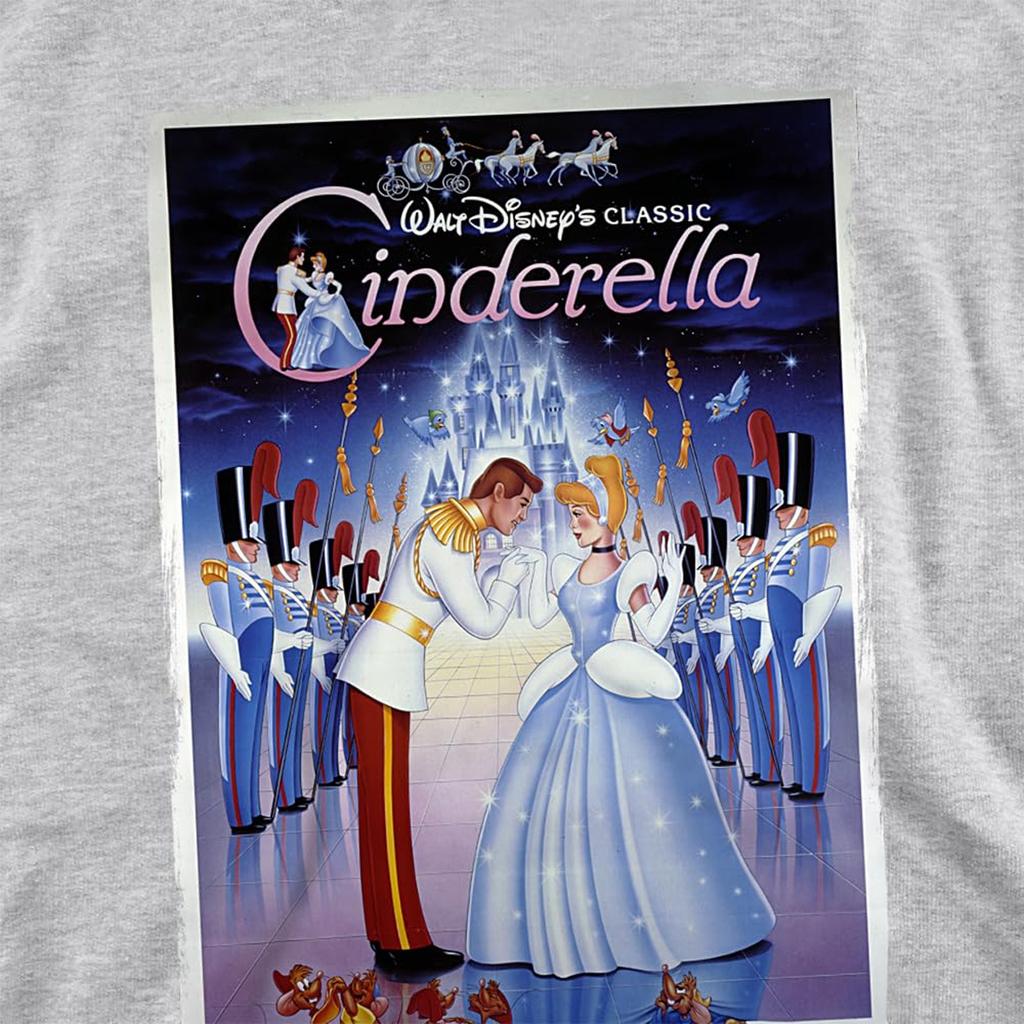 Cinderella Childrens/Kids Poster Heather Hoodie