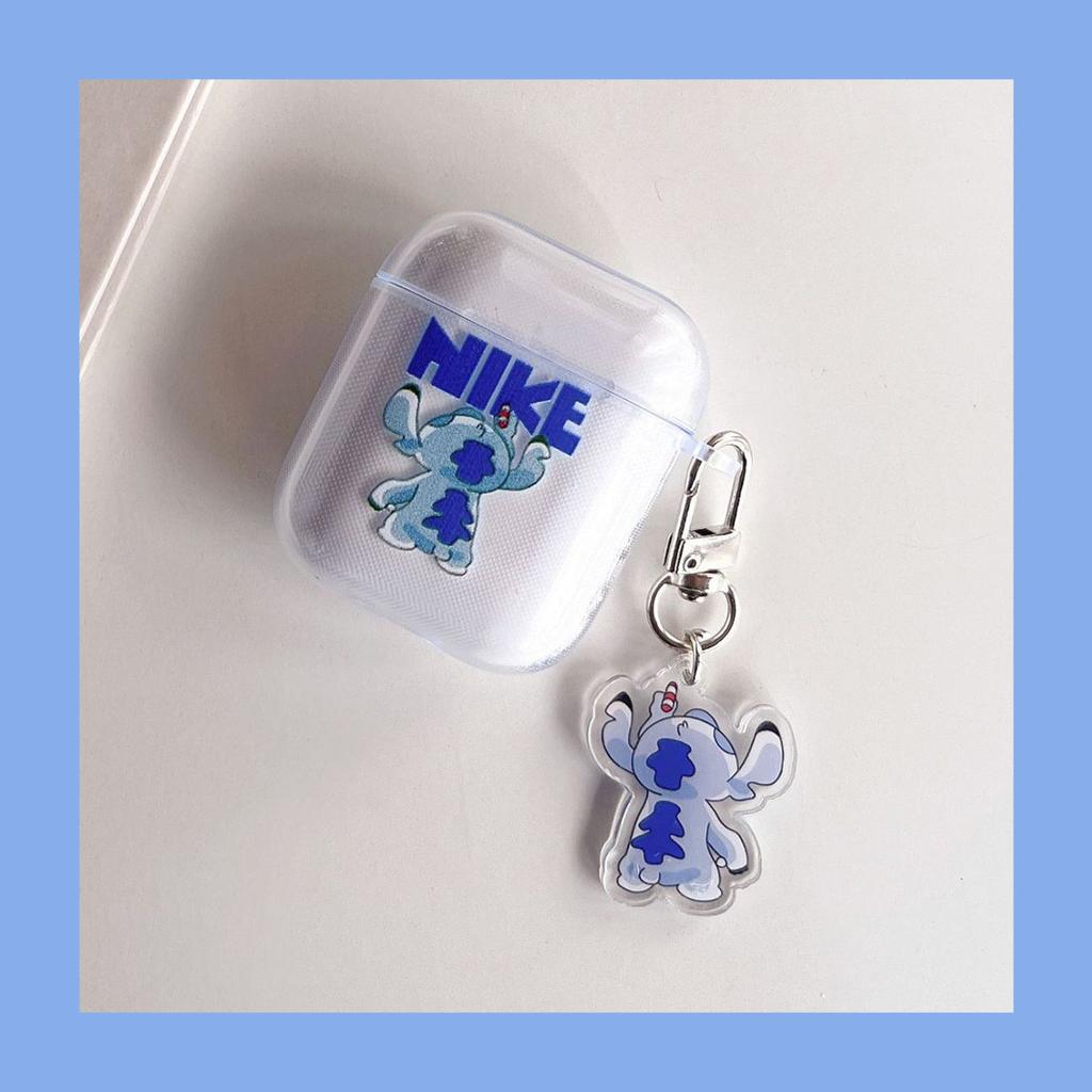 Cartoon AirPods1/1st generation Apple earphone case Pro1st generation Bluetooth earphone case Transparent earphone case Soft