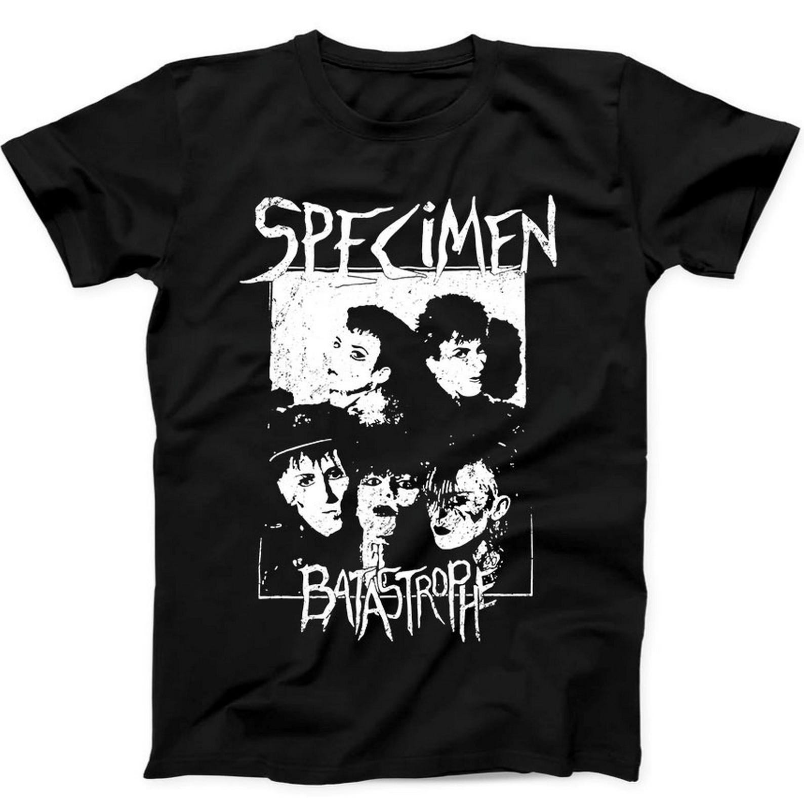 Specimen Batastrophe Punk Rock Music Gift Black T Shirt B358 XL