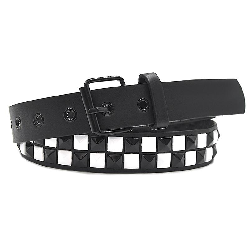 

Пурпурный Ремень Панк Женский Хип-Хоп Y2K Джинсы Аксессуары Пояс Тренд Искусственная Кожа Пряжка-Штырь Поясной Ремень Унисекс