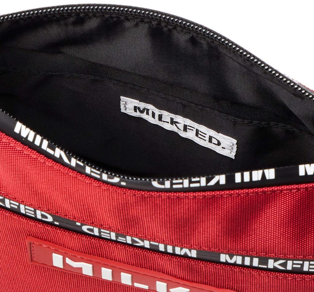 Milkfed Line Logo Red Sacoche, 03194044,