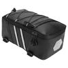 Fahrrad-Gepäckträgertasche Ladefläche Fahrradkoffertasche mit Reflektoren für Motorrad