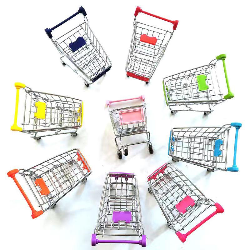 Mini Simulation Shopping Cart Toy for Kids with Free Shipping