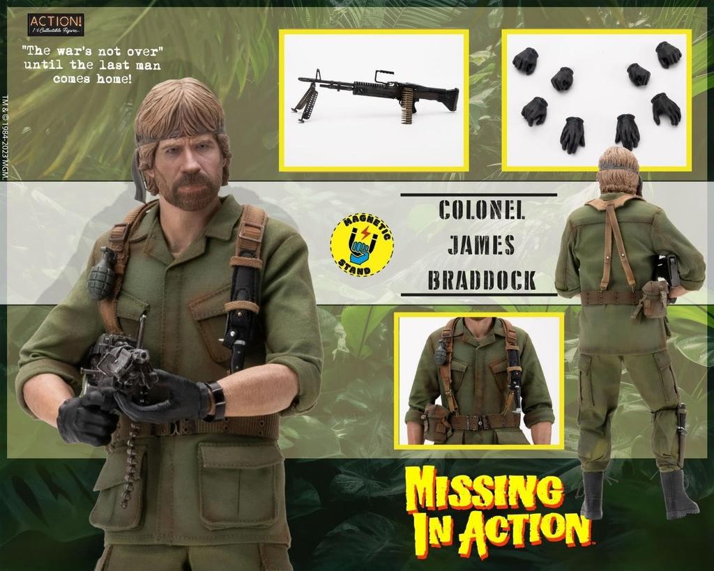 Infinite Statue Action Figure Colonel James Braddock Standard Edition Movie 1/6 "Hell's Hero"
