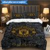 Manchester United Stadium 3pcs Bedding,Including 1pc Duvet Cover And 2pcs Pillowcases Perfect for Christmas,Ideal for Bedroom, Dormitory
