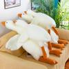 50-190cm White Hug Stuffed Animal Duck Kawaii Large 7 Colors Giant Goose Plush Toy Sleeping Pillow Big Christmas Gift for Friend