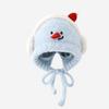 Cold Proof Children Earphone Hat Cute Cartoon Plush Warm Hat New Ear Protection Hat  Winter