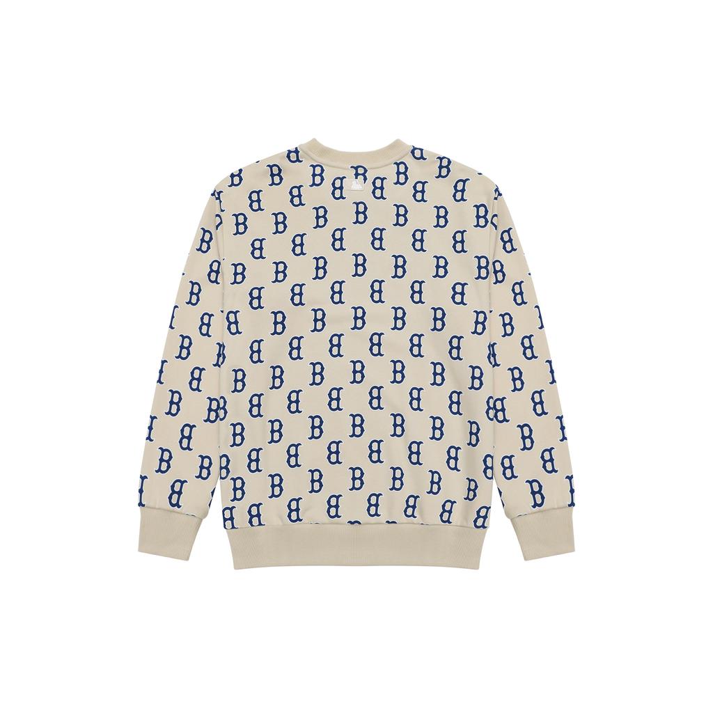 New MLB Sweatshirt Unisex Light Beige 3AMTM0231-43BGL