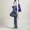 Baggy Jeans Women Casual Wide Leg Pants High Waist Loose Straight Floor Denim Pants Blue Jeans Vintage Clothes Spring and Summer
