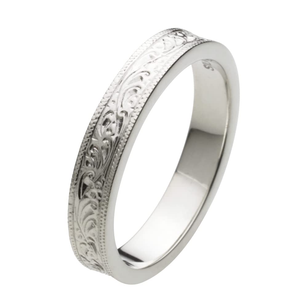 

Кольцо «Белая арабеска», серебро 925 пробы fr0399 27 [Figmart] [Серебряные аксессуары] №