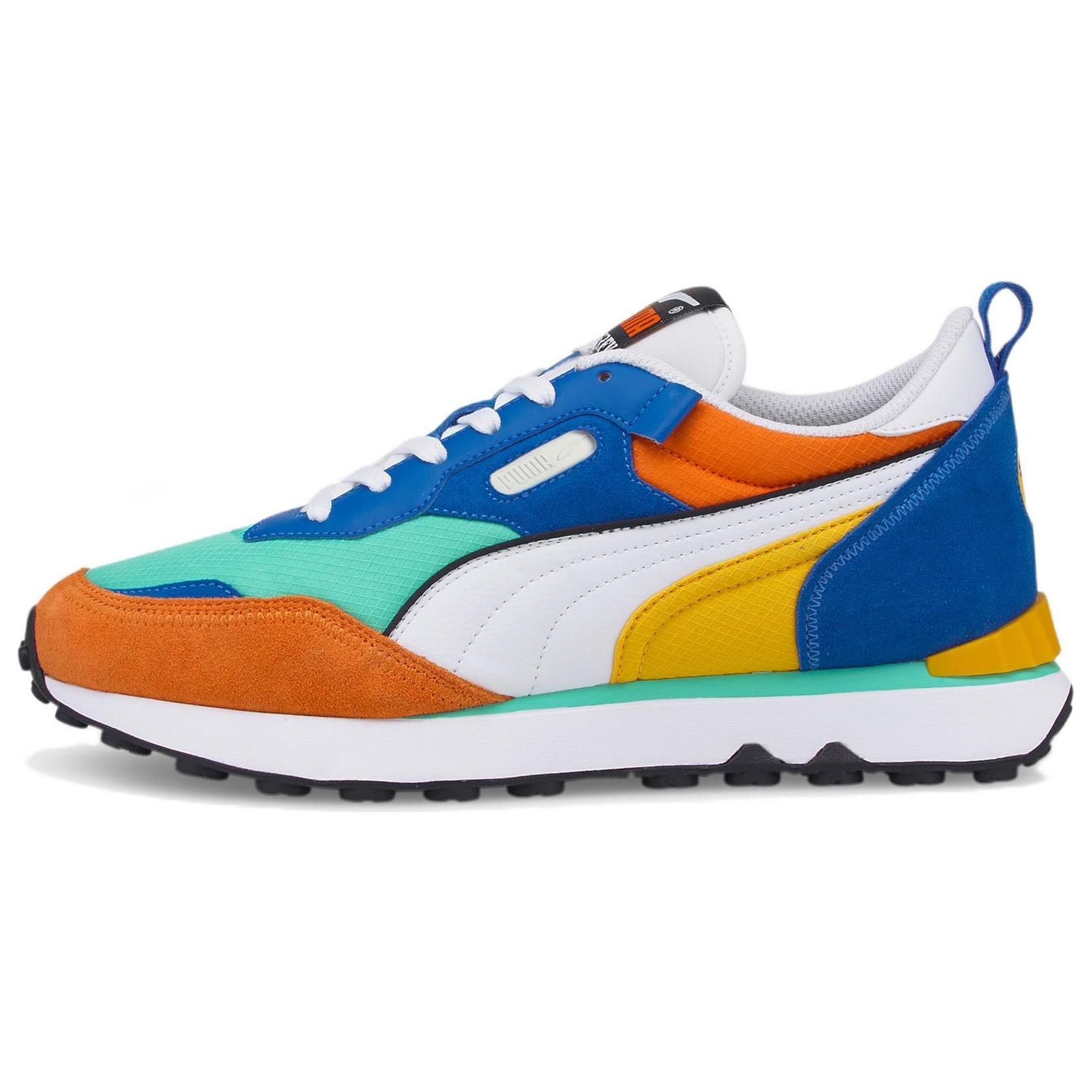PUMA Future Rider Future Vintage - Biscay Green Orange Men s 387672-01 EU 35.5