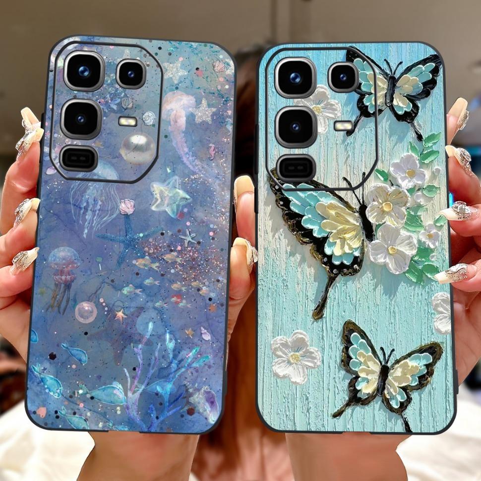For Infinix Note 50 Pro 4G Casing Fashion Painted Cover Soft Silicone Phone Case For Infinix Note50 Note50Pro 50Pro Shell 6.78"