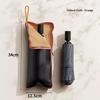 Microfiber Umbrella Strong Water Absorption Storage Bag Folding Umbrella Carrier With Zipper And Hanging Loop Hand Washable