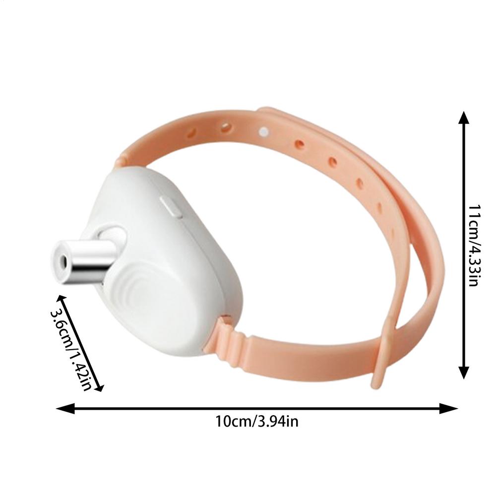 Светодиодный ошейник для кошки, светящийся в темноте, Умный ошейник-указатель для кошки, Интерактивные электронные ошейники для собак, Товары для домашних животных розоватый