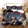 3D Print TV Euphoria Bedding Set Boys Girl Twin Queen King Size Duvet Cover Pillowcase Bed boys Adult Home Textiles
