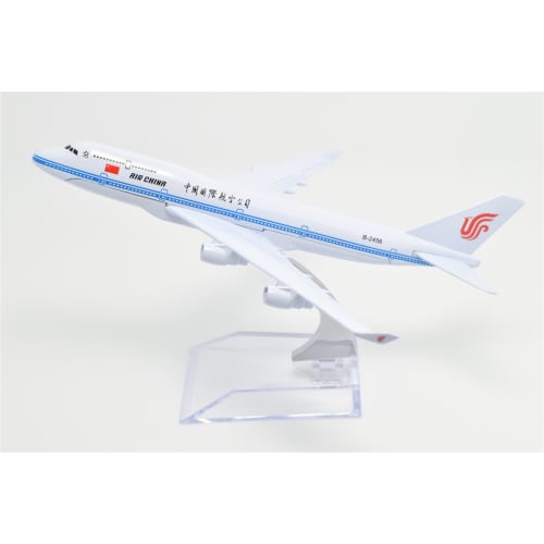 TANG DYNASTY 1/400 16cm Air China Boeing B747 Alloy Airplane Model Toy