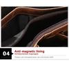 Genuine Leather RFID Wallet for Men with Coin Purse Cardholder Money Bags