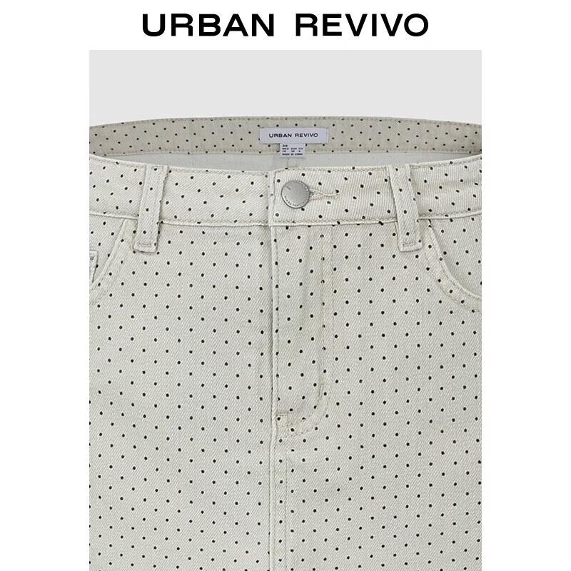 UR2026 Women's Retro Polka Dot Ruffle Skort Shorts