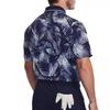 Under Armour SS23 Iso-Chill Graphic Palm Polo Shirt 1377367-410
