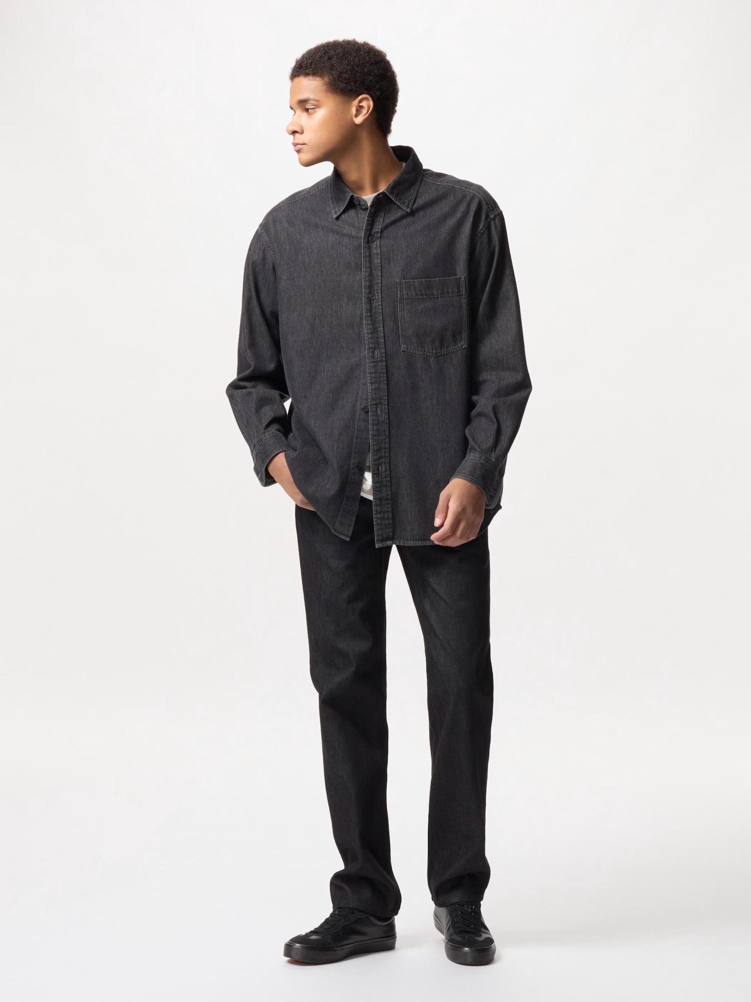 

Джинсы Uniqlo Japan Regular Fit Long Length 09 BLACK/27