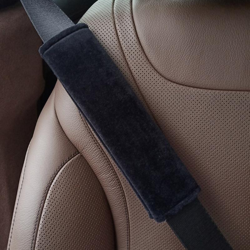 Car Seat Belt Pad Soft Seat Belt Cover for Shoulder Pad Neck Cushion Protector Car Accessories Length 25cm/10-inch