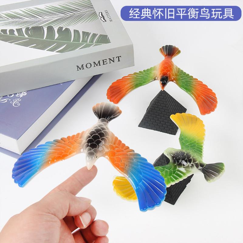 High Quality Novelty Amazing Balance Eagle Bird Toy Magic Maintain Balance Home Office Fun Learning Gag Toy For Kid Gift