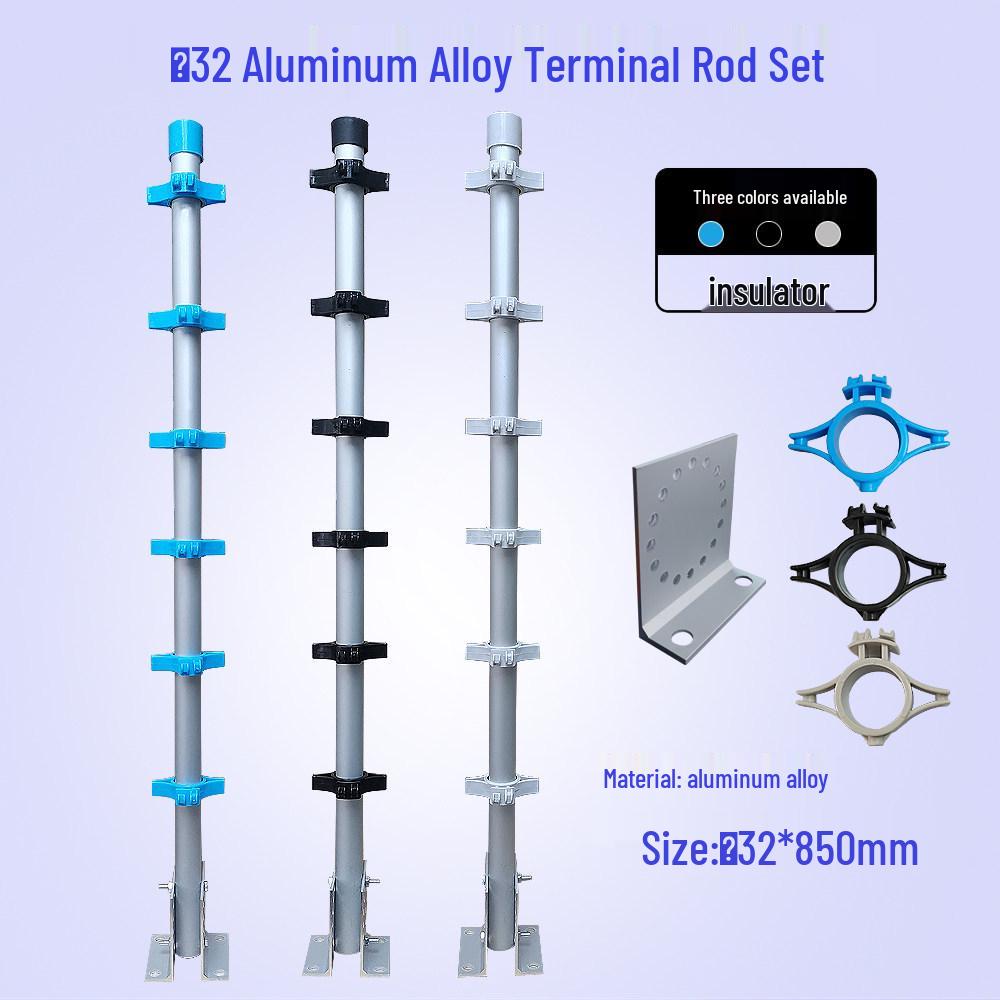 Pulse Electronic Fence Accessory Set: Aluminum Alloy Brackets & Posts (10 Sets) with Free Shipping