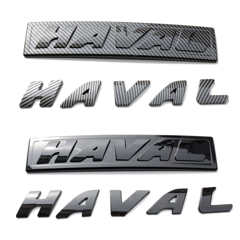 For Haval Jolion Pro F7 F7x Jolion Styling Plastic Rear Emblem Front Grille Badge High-end Decals Auto Exterior Decoration