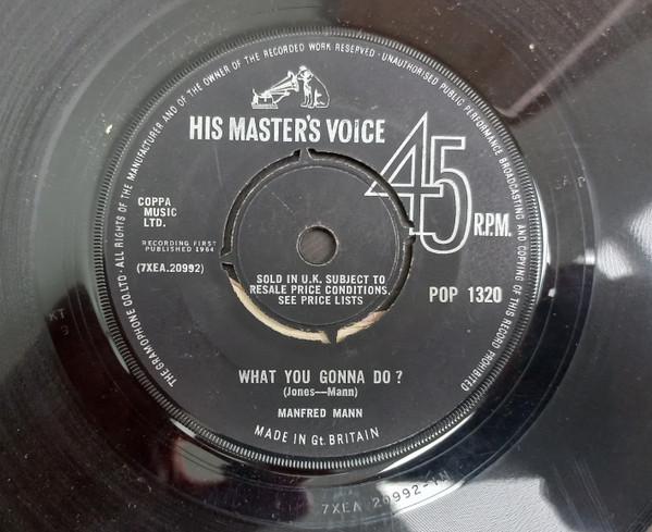 

7inch Record MANFRED MANN - Do Wah Diddy Diddy POP1320 His Master s Vo - UK Rock Used
