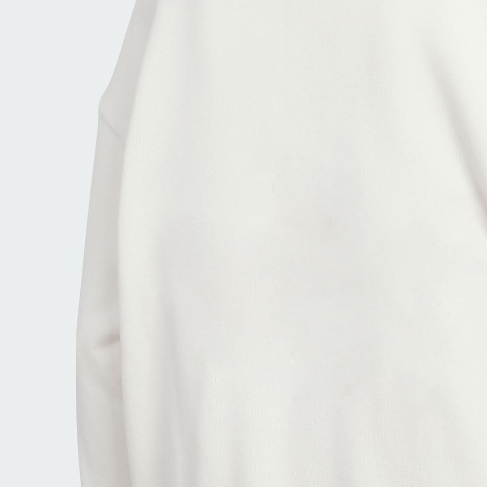 Adidas Originals Hoodie Comfortable Casual Sports Hooded Kids Hoodies White JM5865