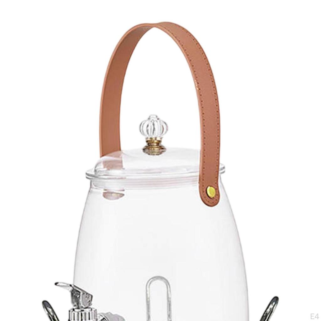 Beverage Dispenser Cold Kettle with Faucet Container Large Capacity Water Jug Fruit Teapot Bucket