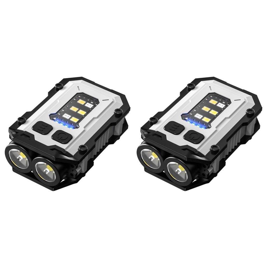 Mini Keychain Flashlight USB Charging High Bright Flashlight 300mAh Super Bright Torch Power Display for Camping Fishing Walking