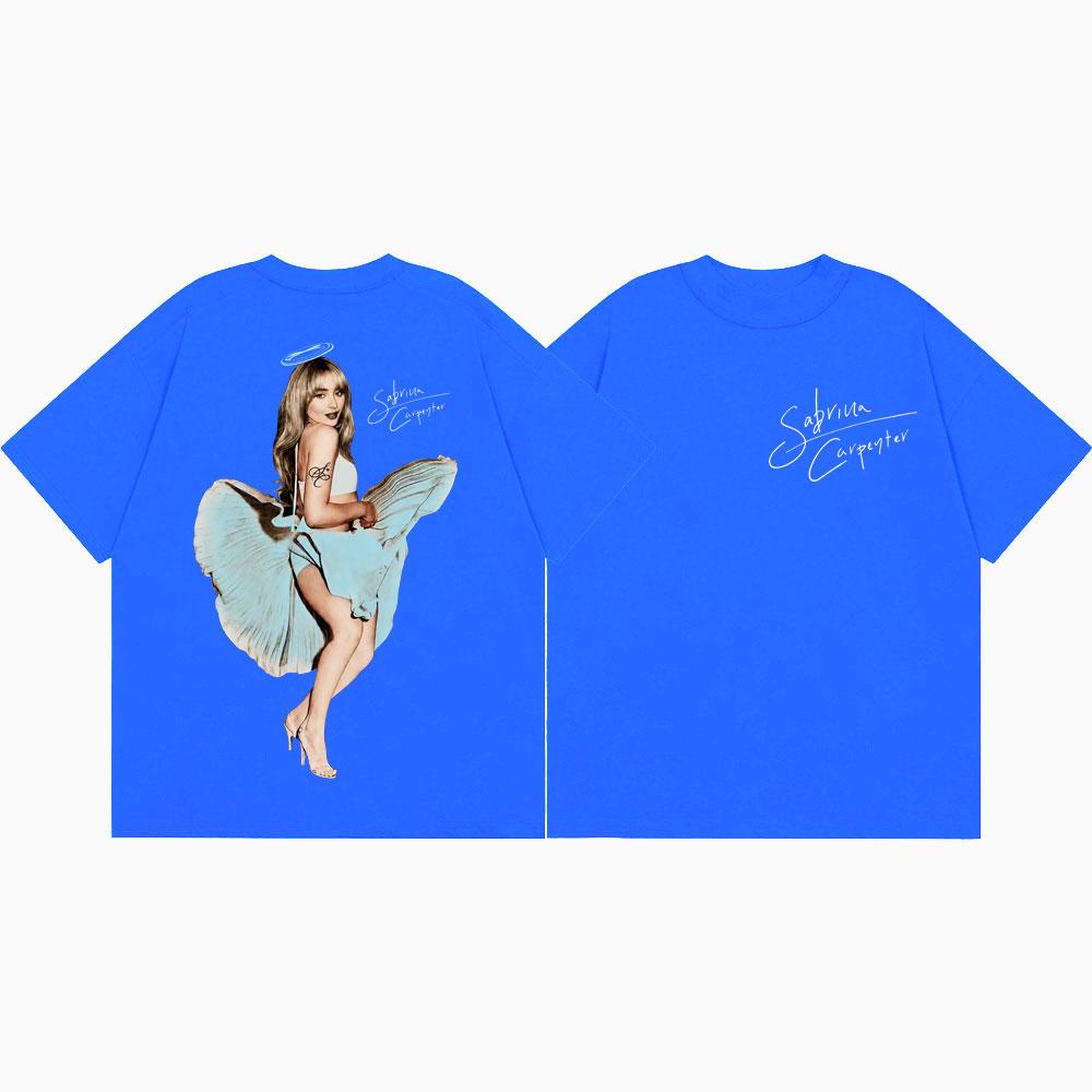Singer Sabrina Carpenter Graphic T Shirts Men Women Clothing Fashion Aesthetic T-shirts Summer Casual Loose Short Sleeve T-shirt