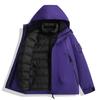 3-in-1 Detachable Windproof Waterproof Hiking Jacket Men Women Outdoor Camping Trekking Fall Winter