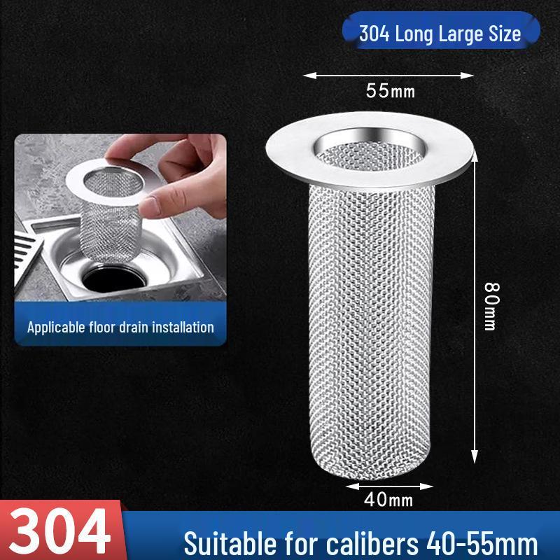 Edelstahl Badezimmer Bodenablauf Filter Kanaldeckel