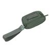 Women's Keychain Wallet The Wallet Zip Waterproof Nylon Card Wallet Pouch Wristlet Zip Card Case With Clear ID Window