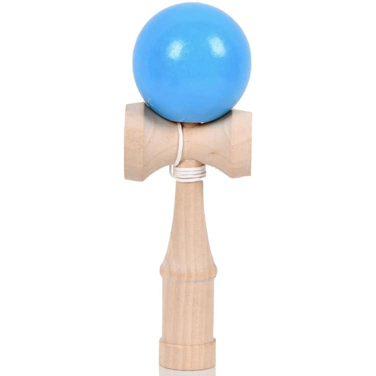 (pont du monde) Kendama Kendama Kendama Stylish Competition Toy Ages 6+ (Light Blue)