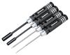 Works Hex/Nut Driver Set and Wrench Set (Black) YT-YRTSBA