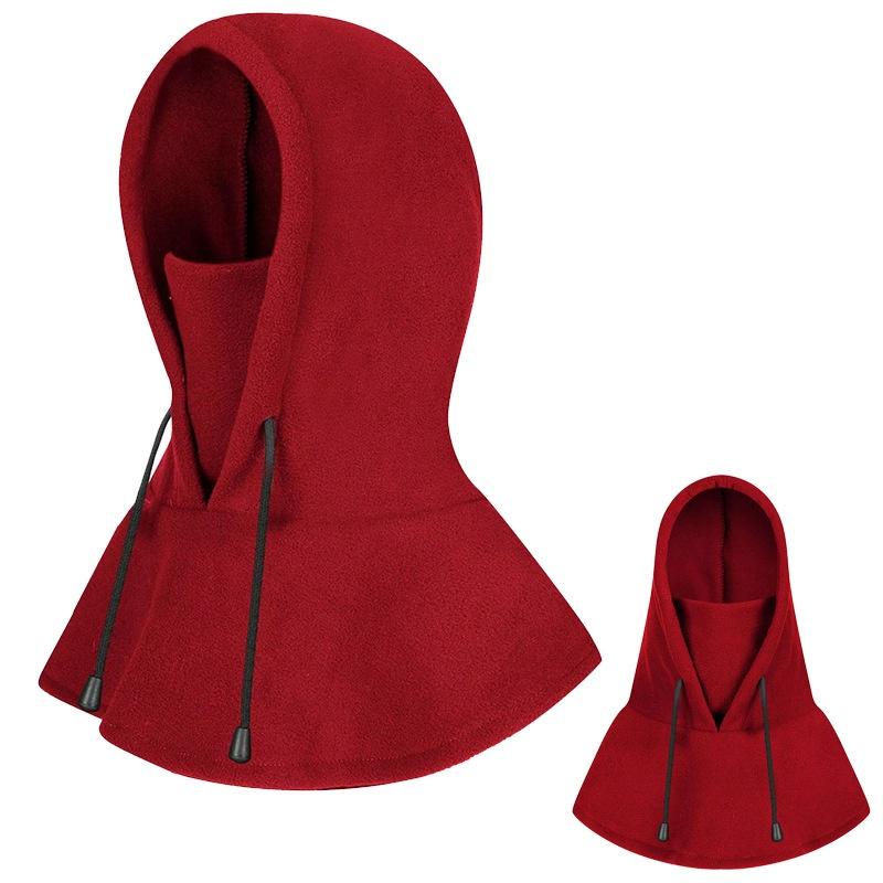 Electric Car Hat Men and Women Winter Warm Bib Hat Thickening Lei Feng Hat Men's Head Riding Bicycle