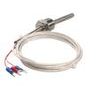 Fixed Thread Stainless Steel Probe Sensor Pt Ohm Protection Tube Stainless Steel