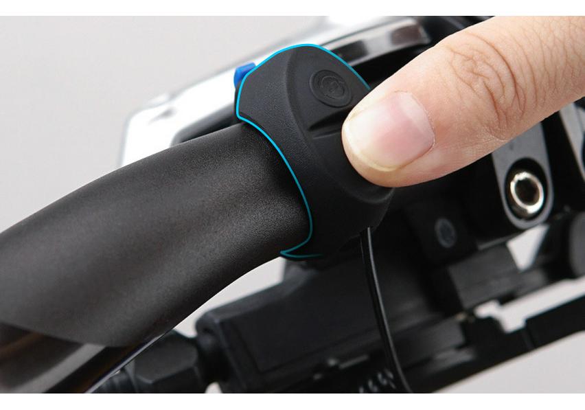 Clacson Elettrico Ricaricabile Super Forte per Bici e Motociclette
