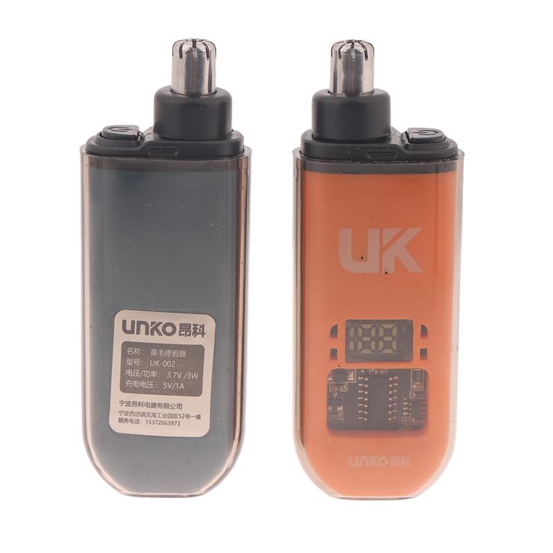 Portable Electric Nose Hair Trimmer Usb Charging Nose Ears Hair Eyebrow Trimmer For Men Rechargeable Painless Setelectric Hair T