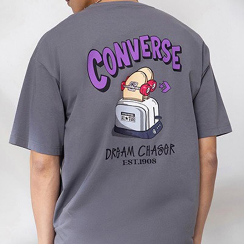Converse ToasTer Graphic T shirT quieT Shade Mcj751 G6m