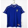 Retro fotbalový dres Brazílie Mistrovství světa 1998 Romario Ronaldo Kaka Roberto Carlos Krátký rukáv Dlouhý