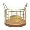 Coffee Pod Holder Capsule Storage Basket Wire with Double Handle Organizer