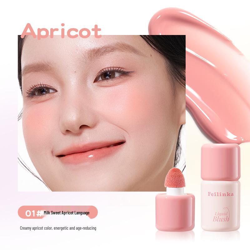 Жидкие румяна-спрей Feilin Ka: Натуральный цвет, Осветляет цвет лица, Контурная палетка теней, Сияющая кожа, Крем «Чистое желание».
