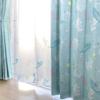 Disney Ariel Disney Level 2 Blackout and Lace Set of 100 X Disney Little Character Heat-Resistant Curtains, 4, 178cm, Princess, Mermaid, Washable,