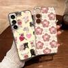 Lovely Cute Piggy Phone Case For Samsung A10 A12 A31 A40 A70 Transparent Cover