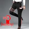 TUCANO Men's Loose Straight Fit Casual Business Pants