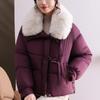 YUZHAOLIN Women's Winter Hooded Padded Mid-Length Coat